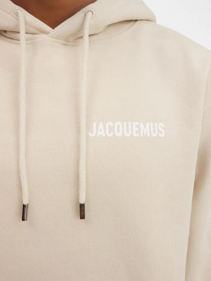 JACQUEMUS The Jacquemus Sweatshirt Light Beige WomenMen Sweatshirts and Joggings JACQUEMUS The Jacquemus Sweatshirt Light Beige WomenMen Sweatshirts and Joggings