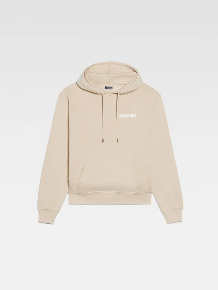 JACQUEMUS The Jacquemus Sweatshirt Light Beige WomenMen Sweatshirts and Joggings JACQUEMUS The Jacquemus Sweatshirt Light Beige WomenMen Sweatshirts and Joggings