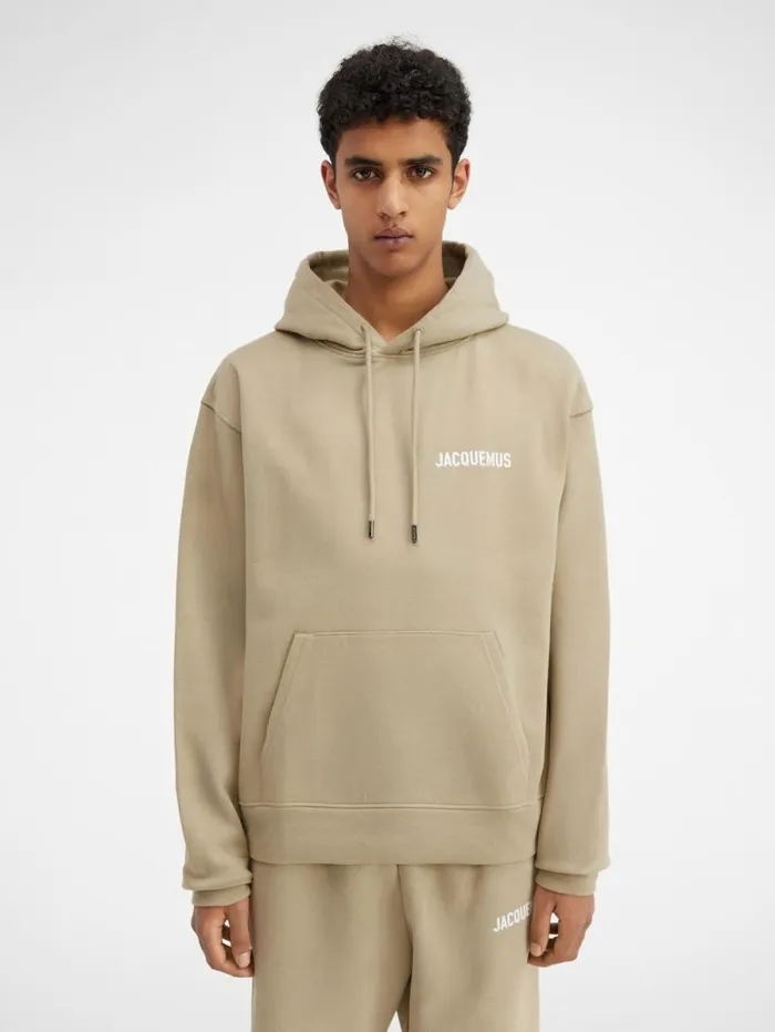 JACQUEMUS The Jacquemus Sweatshirt Light Khaki WomenMen Sweatshirts and Joggings