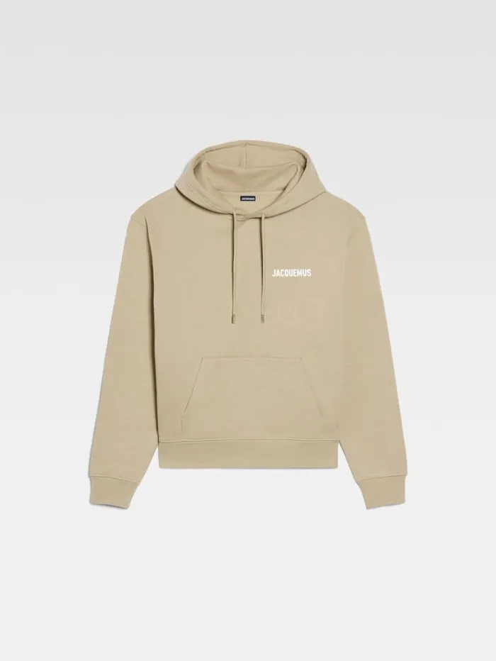 JACQUEMUS The Jacquemus Sweatshirt Light Khaki WomenMen Sweatshirts and Joggings JACQUEMUS The Jacquemus Sweatshirt Light Khaki WomenMen Sweatshirts and Joggings