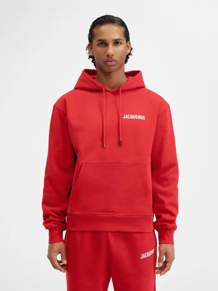 JACQUEMUS The Jacquemus Sweatshirt Red WomenMen Sweatshirts and Joggings