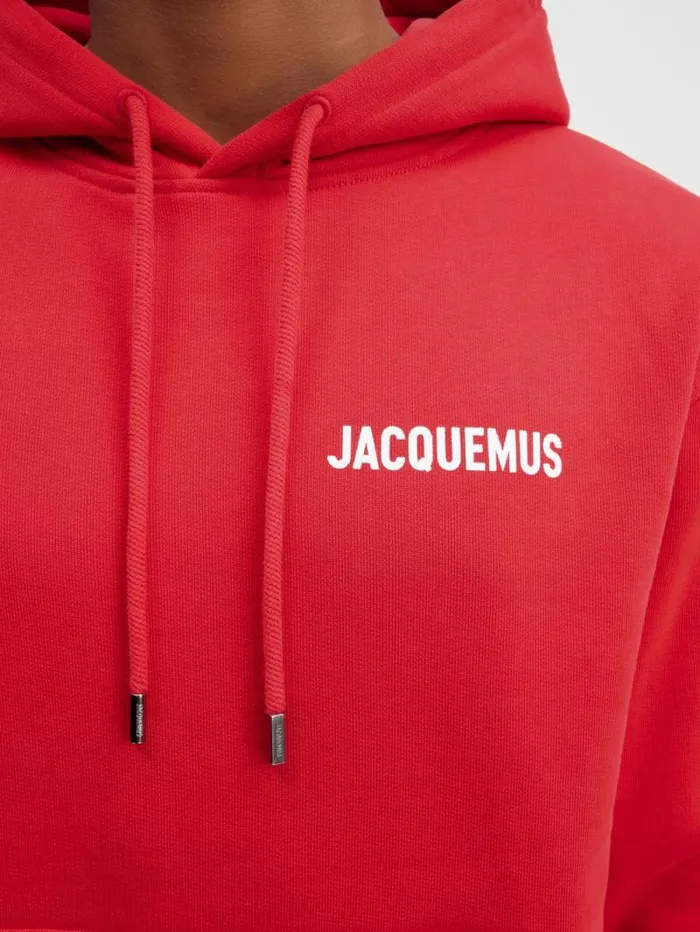JACQUEMUS The Jacquemus Sweatshirt Red WomenMen Sweatshirts and Joggings JACQUEMUS The Jacquemus Sweatshirt Red WomenMen Sweatshirts and Joggings