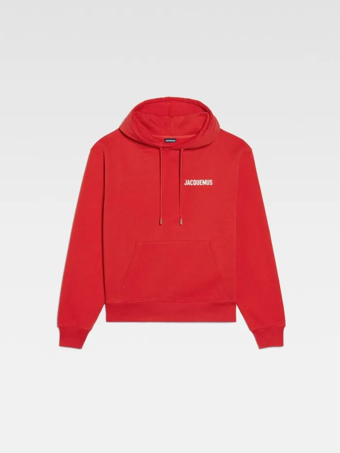 JACQUEMUS The Jacquemus Sweatshirt Red WomenMen Sweatshirts and Joggings JACQUEMUS The Jacquemus Sweatshirt Red WomenMen Sweatshirts and Joggings