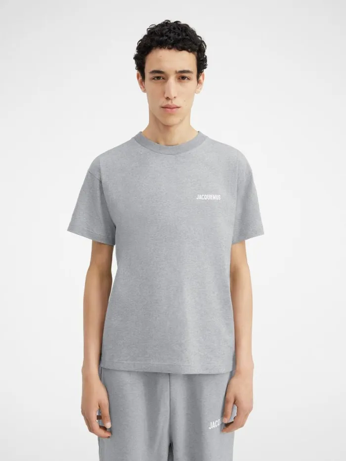 JACQUEMUS The Jacquemus Tshirt Grey WomenMen Tshirts