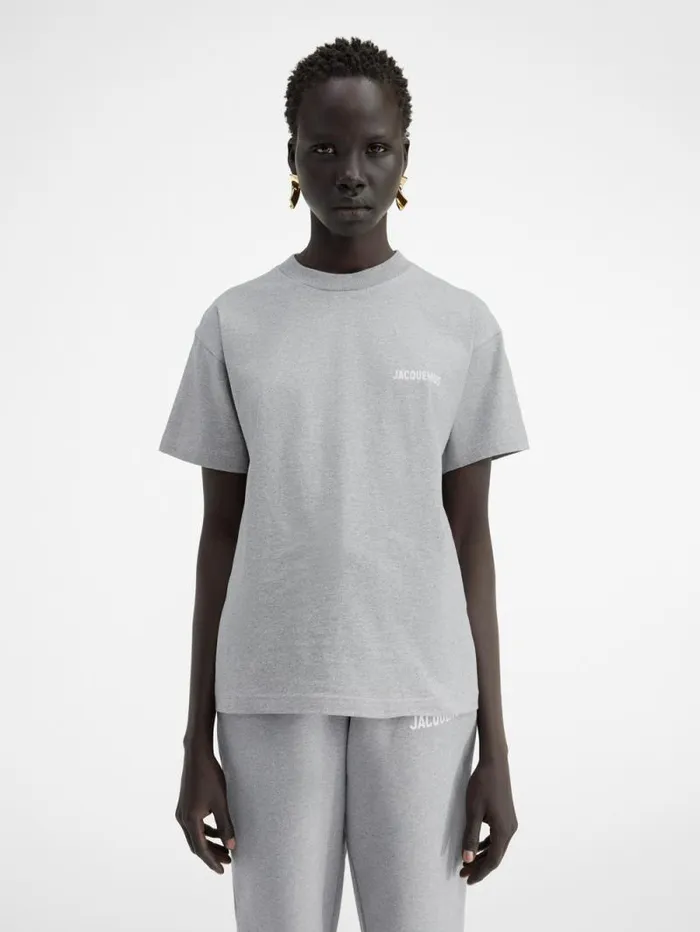 JACQUEMUS The Jacquemus Tshirt Grey WomenMen Tshirts