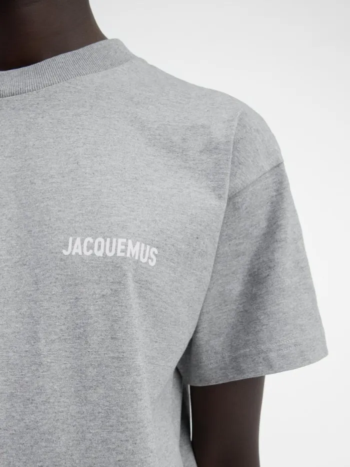 JACQUEMUS The Jacquemus Tshirt Grey WomenMen Tshirts