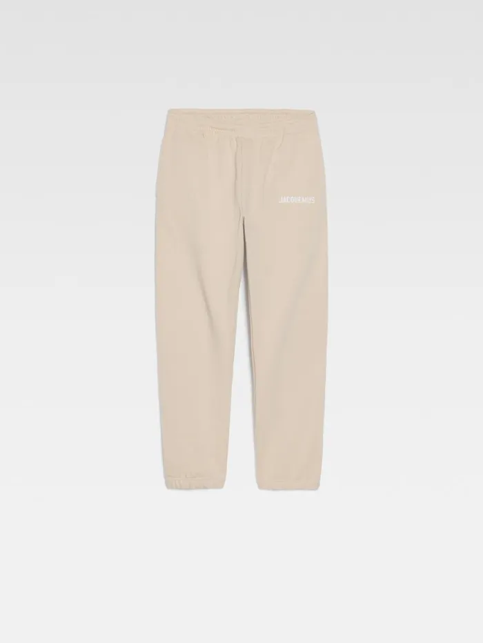 JACQUEMUS The Jacquemus Track Pants Light Beige WomenMen Sweatshirts and Joggings JACQUEMUS The Jacquemus Track Pants Light Beige WomenMen Sweatshirts and Joggings