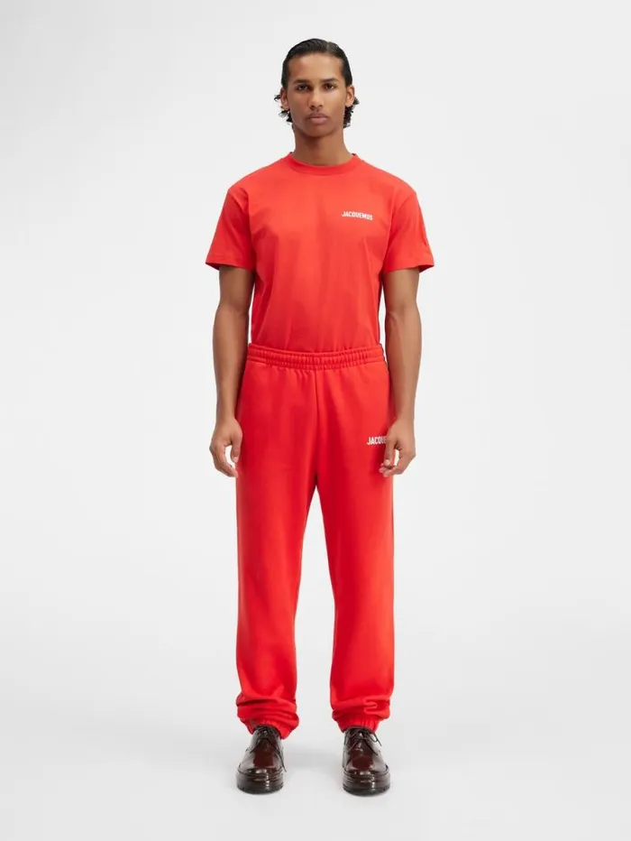 JACQUEMUS The Jacquemus Track Pants Red WomenMen Sweatshirts and Joggings