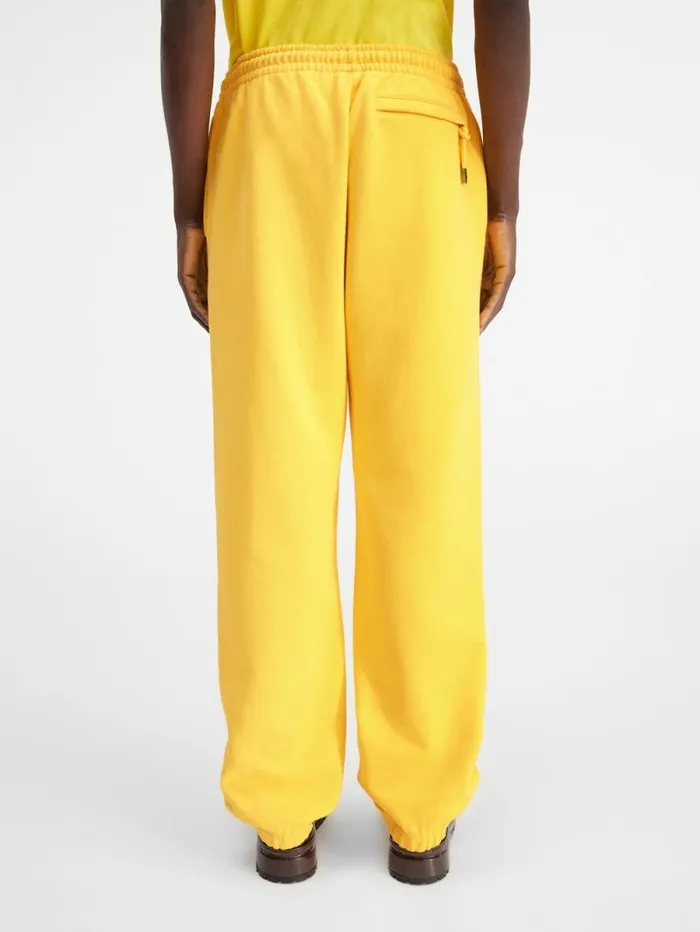 JACQUEMUS The Jacquemus Track Pants Yellow Men Sweatshirts and Joggings JACQUEMUS The Jacquemus Track Pants Yellow Men Sweatshirts and Joggings