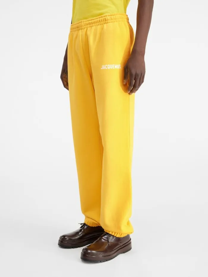 JACQUEMUS The Jacquemus Track Pants Yellow Men Sweatshirts and Joggings JACQUEMUS The Jacquemus Track Pants Yellow Men Sweatshirts and Joggings