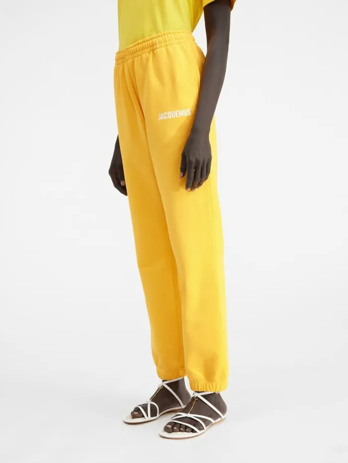 JACQUEMUS The Jacquemus Track Pants Yellow Men Sweatshirts and Joggings JACQUEMUS The Jacquemus Track Pants Yellow Men Sweatshirts and Joggings