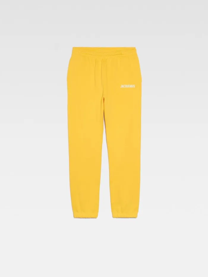 JACQUEMUS The Jacquemus Track Pants Yellow Men Sweatshirts and Joggings JACQUEMUS The Jacquemus Track Pants Yellow Men Sweatshirts and Joggings