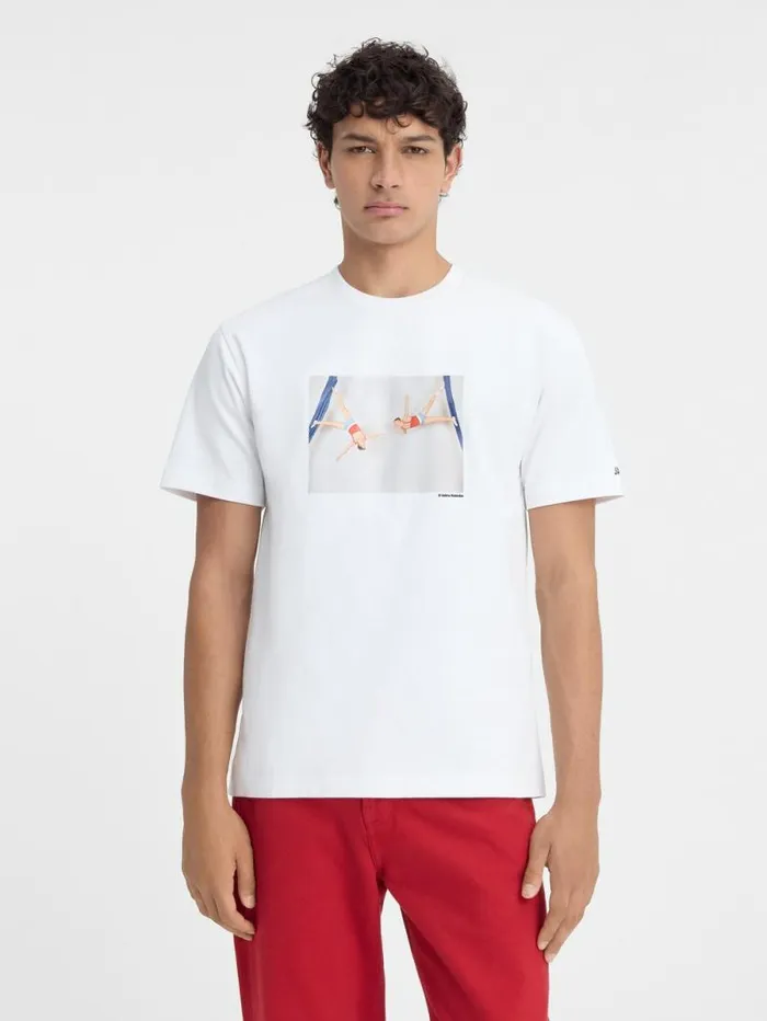 JACQUEMUS The Jacquemus X Valery Katsuba Tshirt Print White WomenMen Tshirts