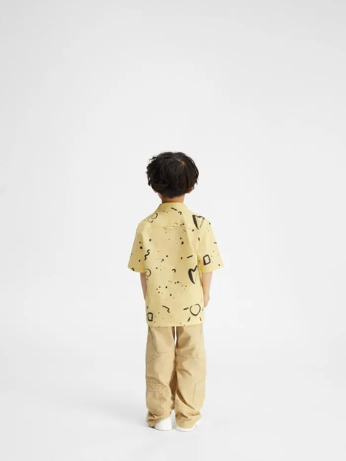 JACQUEMUS The Jean Kids039 Shirt Print Summer Kids WomenMen Tops JACQUEMUS The Jean Kids039 Shirt Print Summer Kids WomenMen Tops