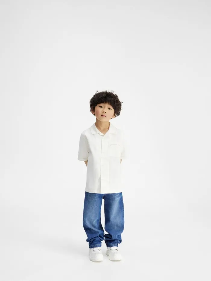 JACQUEMUS The Jean Kids039 Shirt White WomenMen Tops