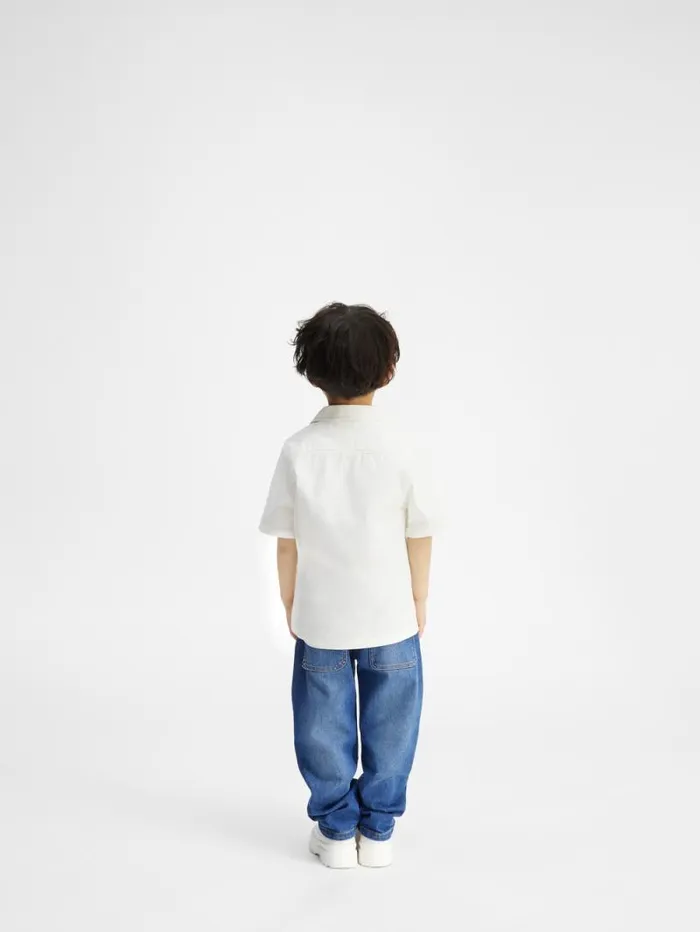 JACQUEMUS The Jean Kids039 Shirt White WomenMen Tops JACQUEMUS The Jean Kids039 Shirt White WomenMen Tops