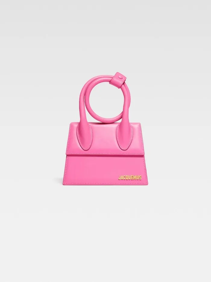 JACQUEMUS The Knot Chiquito Pink Women Crossbody and Handbags