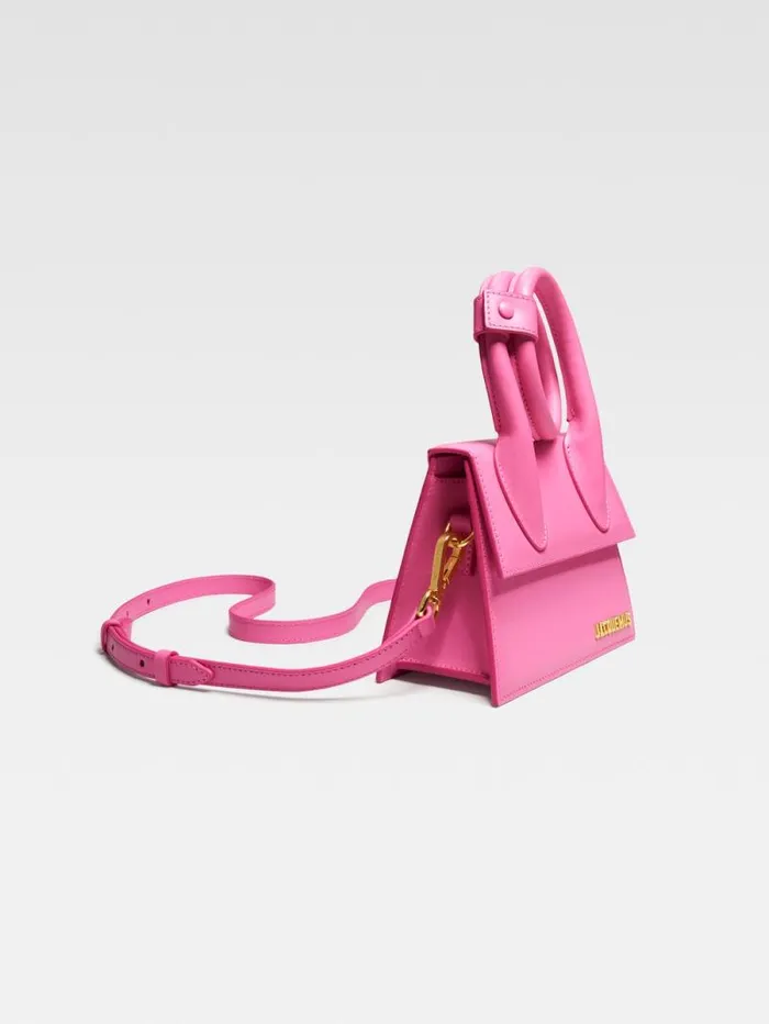 JACQUEMUS The Knot Chiquito Pink Women Crossbody and Handbags JACQUEMUS The Knot Chiquito Pink Women Crossbody and Handbags