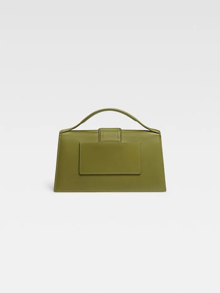JACQUEMUS The Large Bambino Khaki Women Crossbody and Handbags JACQUEMUS The Large Bambino Khaki Women Crossbody and Handbags