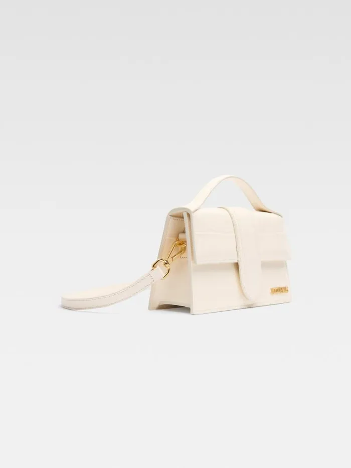 JACQUEMUS The Large Bambino Light Ivory Women Crossbody and Handbags JACQUEMUS The Large Bambino Light Ivory Women Crossbody and Handbags