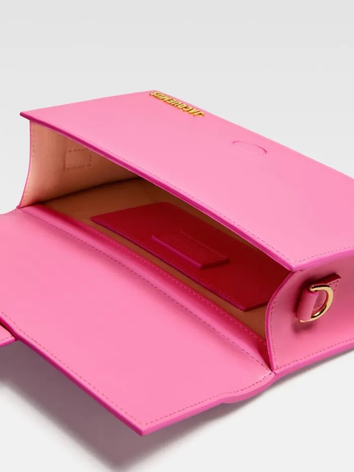 JACQUEMUS The Large Bambino Pink Women Crossbody and Handbags JACQUEMUS The Large Bambino Pink Women Crossbody and Handbags