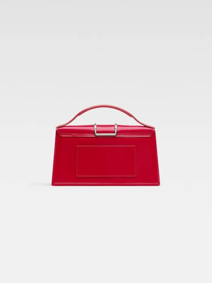 JACQUEMUS The Large Bambino Red Women Crossbody and Handbags JACQUEMUS The Large Bambino Red Women Crossbody and Handbags
