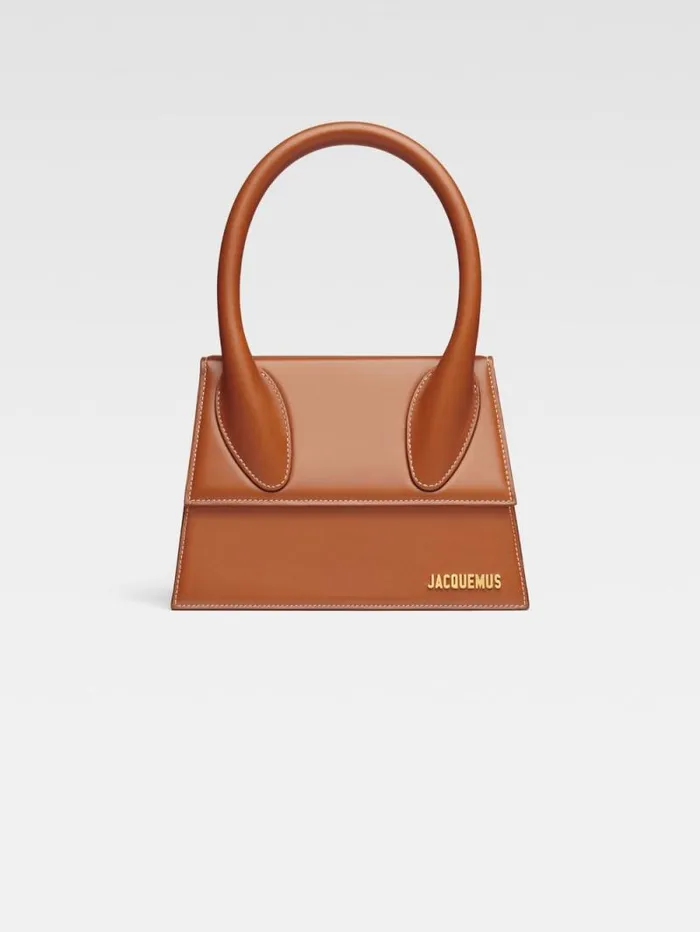 JACQUEMUS The Large Chiquito Light Brown Women Crossbody and Handbags
