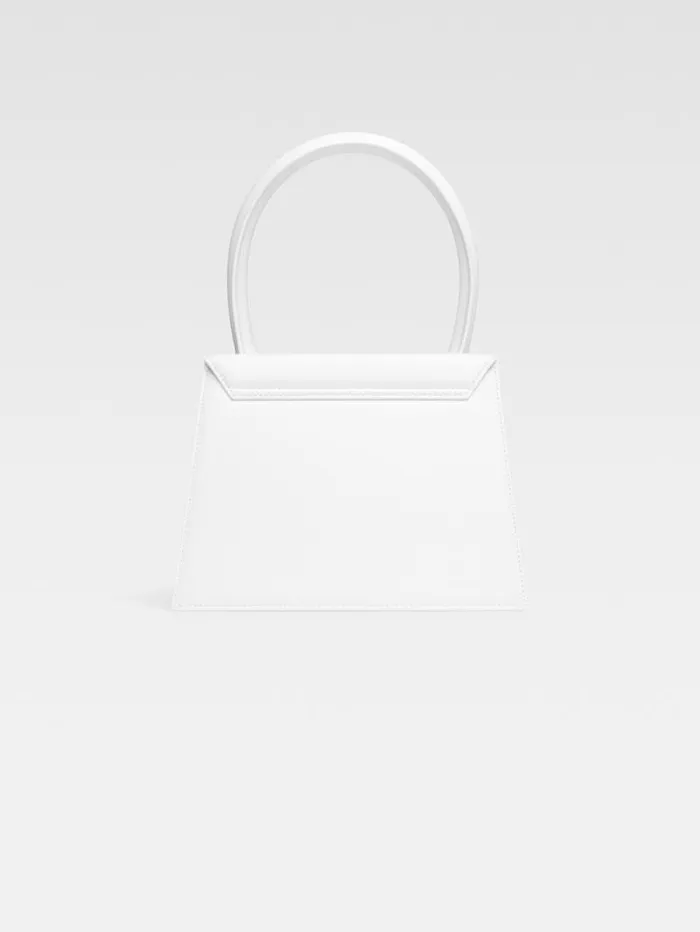JACQUEMUS The Large Chiquito White Women Crossbody and Handbags JACQUEMUS The Large Chiquito White Women Crossbody and Handbags