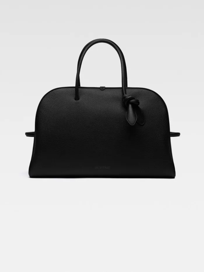JACQUEMUS The Large Turismo Black WomenMen Crossbody and Handbags