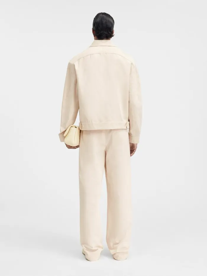 JACQUEMUS The Linu Jacket Beige Men Coats and Jackets JACQUEMUS The Linu Jacket Beige Men Coats and Jackets