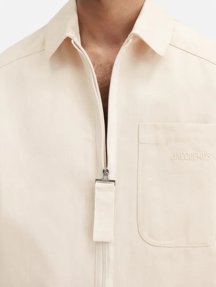 JACQUEMUS The Linu Jacket Beige Men Coats and Jackets JACQUEMUS The Linu Jacket Beige Men Coats and Jackets