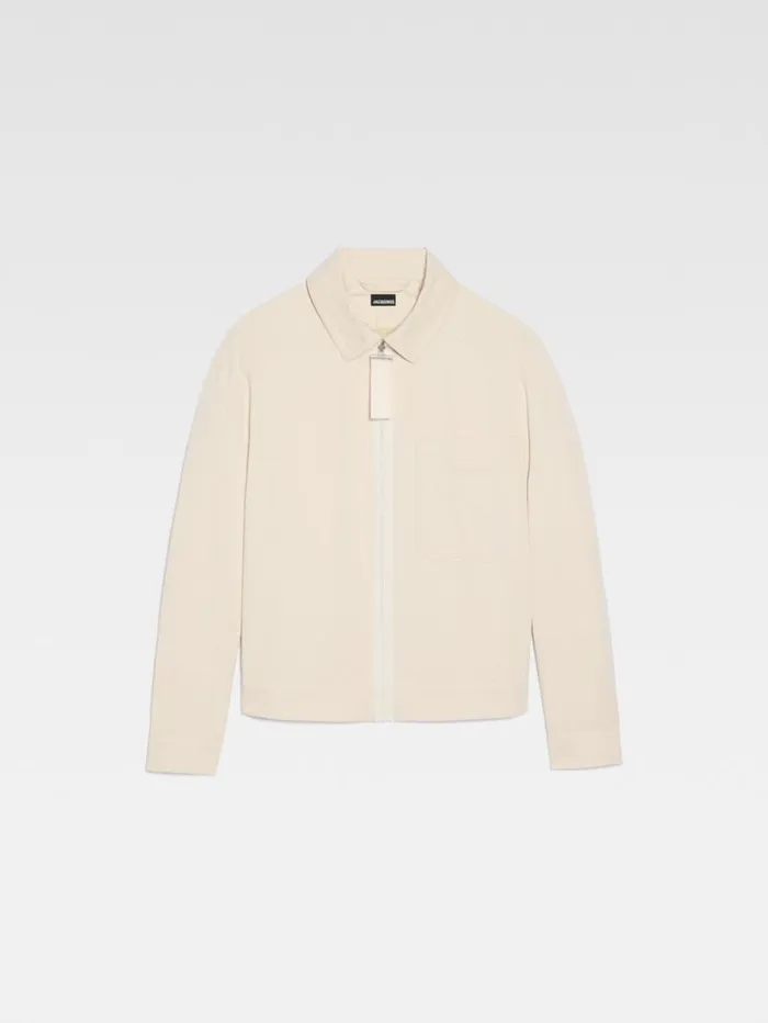 JACQUEMUS The Linu Jacket Beige Men Coats and Jackets JACQUEMUS The Linu Jacket Beige Men Coats and Jackets