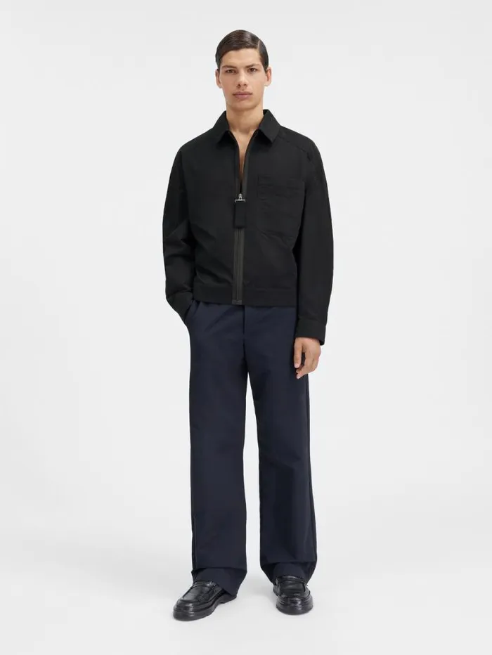 JACQUEMUS The Linu Jacket Black Men Coats and Jackets