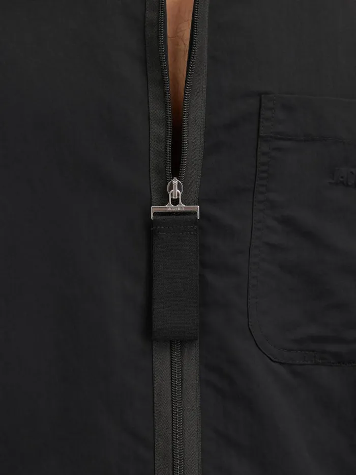 JACQUEMUS The Linu Jacket Black Men Coats and Jackets JACQUEMUS The Linu Jacket Black Men Coats and Jackets