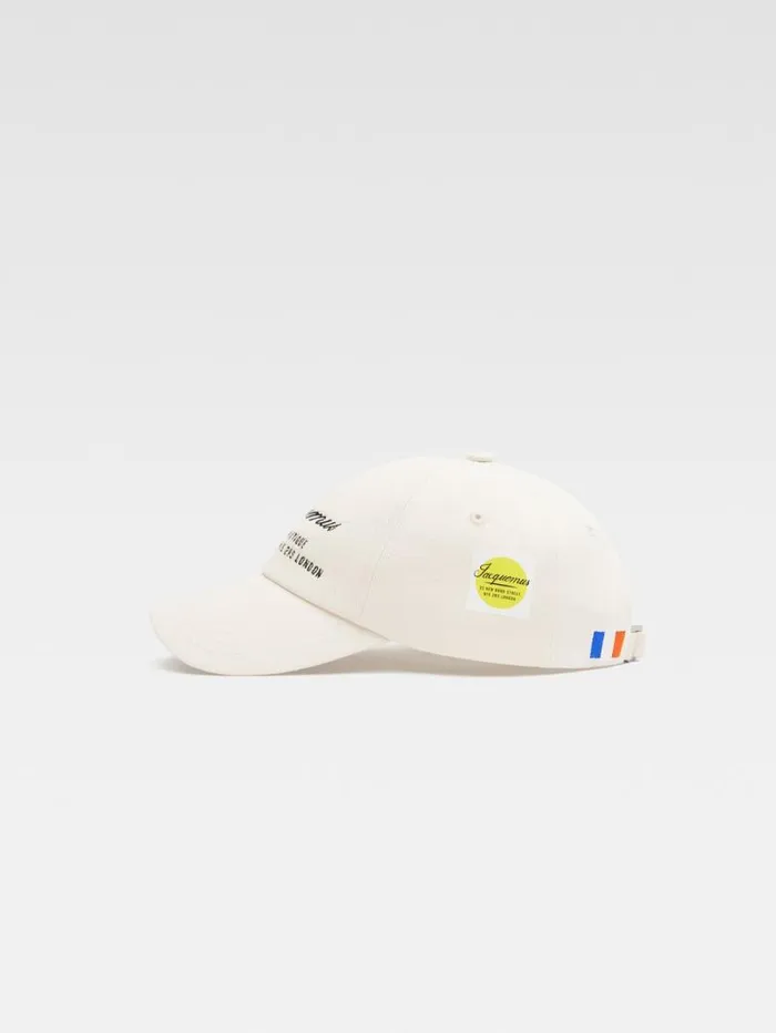 JACQUEMUS The London Baseball Cap Offwhite WomenMen Hats JACQUEMUS The London Baseball Cap Offwhite WomenMen Hats