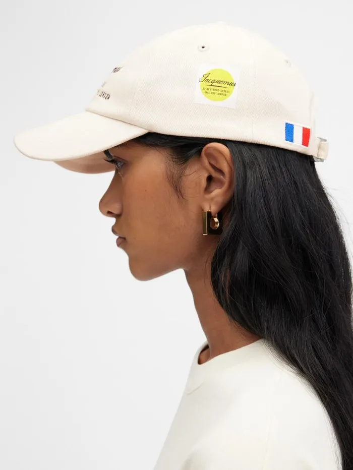 JACQUEMUS The London Baseball Cap Offwhite WomenMen Hats JACQUEMUS The London Baseball Cap Offwhite WomenMen Hats