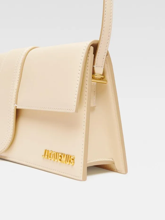 JACQUEMUS The Long Bambino Ivory Women Shoulder Bags JACQUEMUS The Long Bambino Ivory Women Shoulder Bags