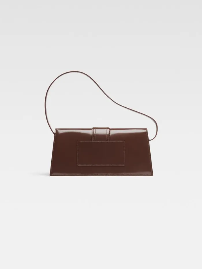 JACQUEMUS The Long Bambino Midnight Brown Women Shoulder Bags JACQUEMUS The Long Bambino Midnight Brown Women Shoulder Bags
