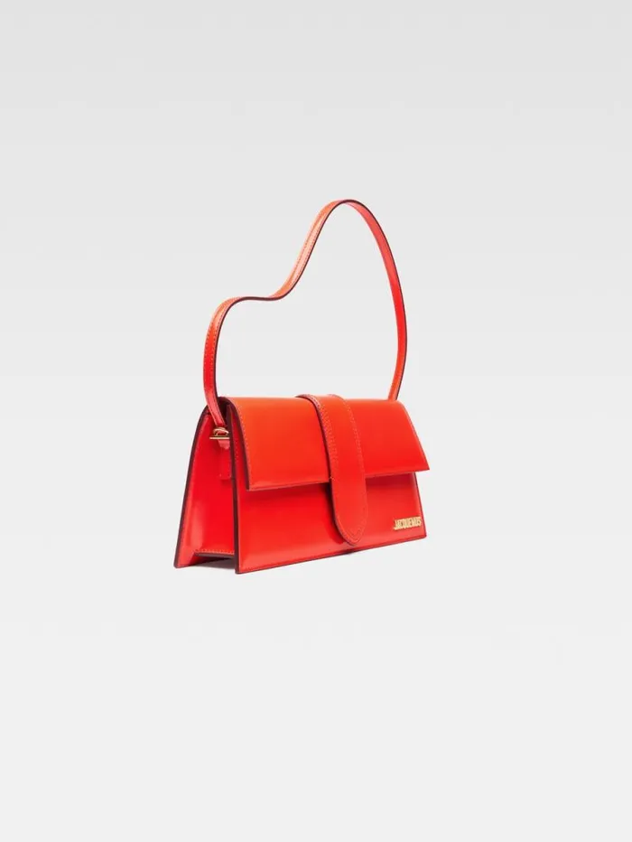 JACQUEMUS The Long Bambino Orange Women Shoulder Bags JACQUEMUS The Long Bambino Orange Women Shoulder Bags