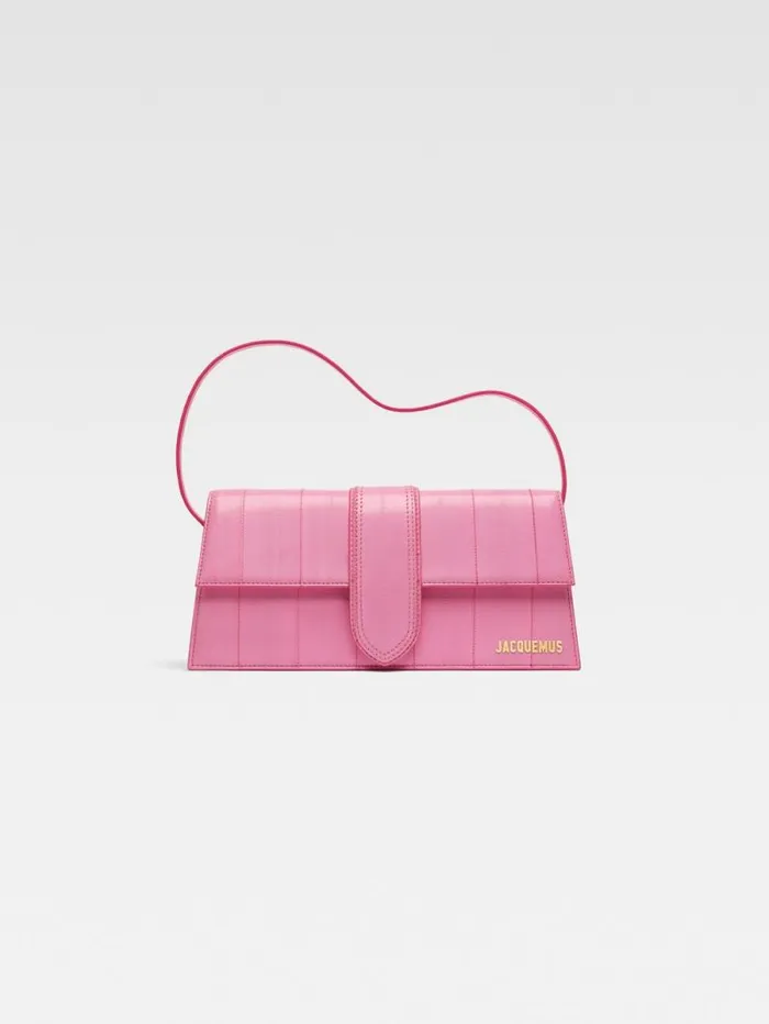 JACQUEMUS The Long Bambino Pale Pink Women Shoulder Bags