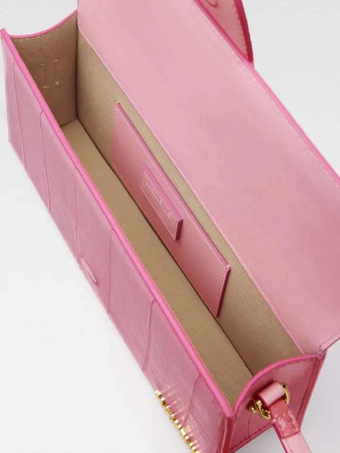 JACQUEMUS The Long Bambino Pale Pink Women Shoulder Bags JACQUEMUS The Long Bambino Pale Pink Women Shoulder Bags