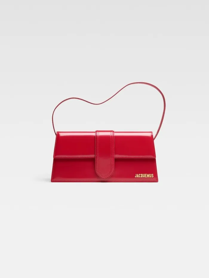 JACQUEMUS The Long Bambino Redgold Women Shoulder Bags