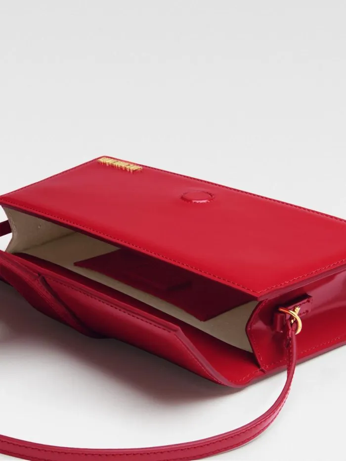 JACQUEMUS The Long Bambino Redgold Women Shoulder Bags JACQUEMUS The Long Bambino Redgold Women Shoulder Bags