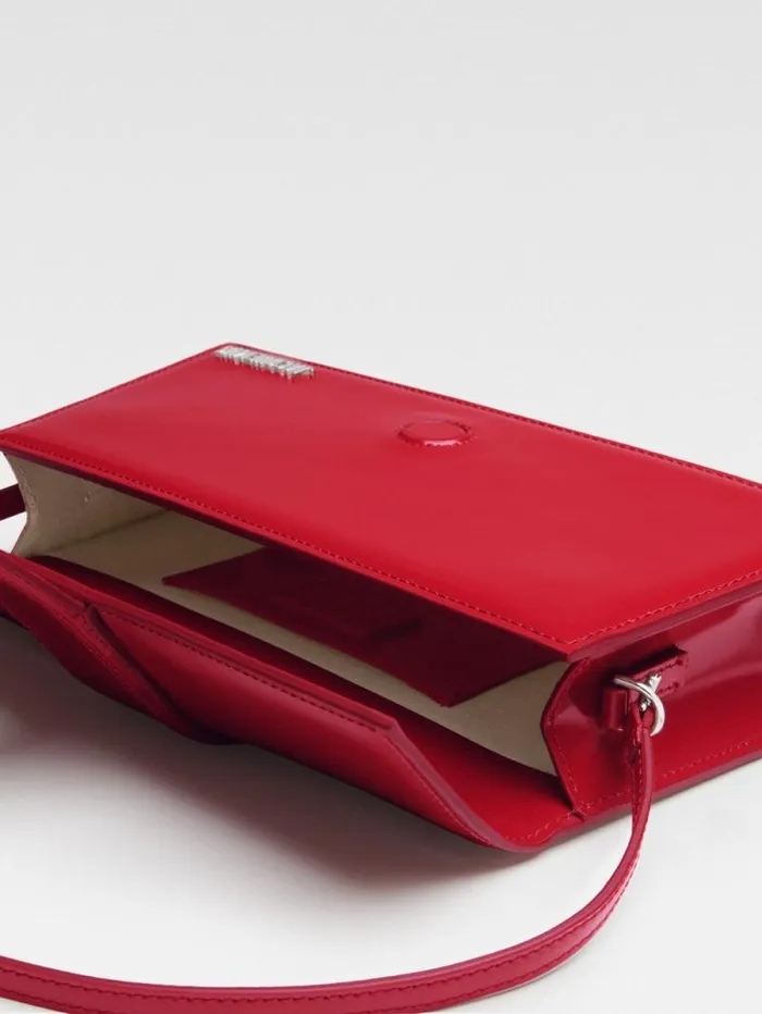 JACQUEMUS The Long Bambino Red Women Shoulder Bags JACQUEMUS The Long Bambino Red Women Shoulder Bags