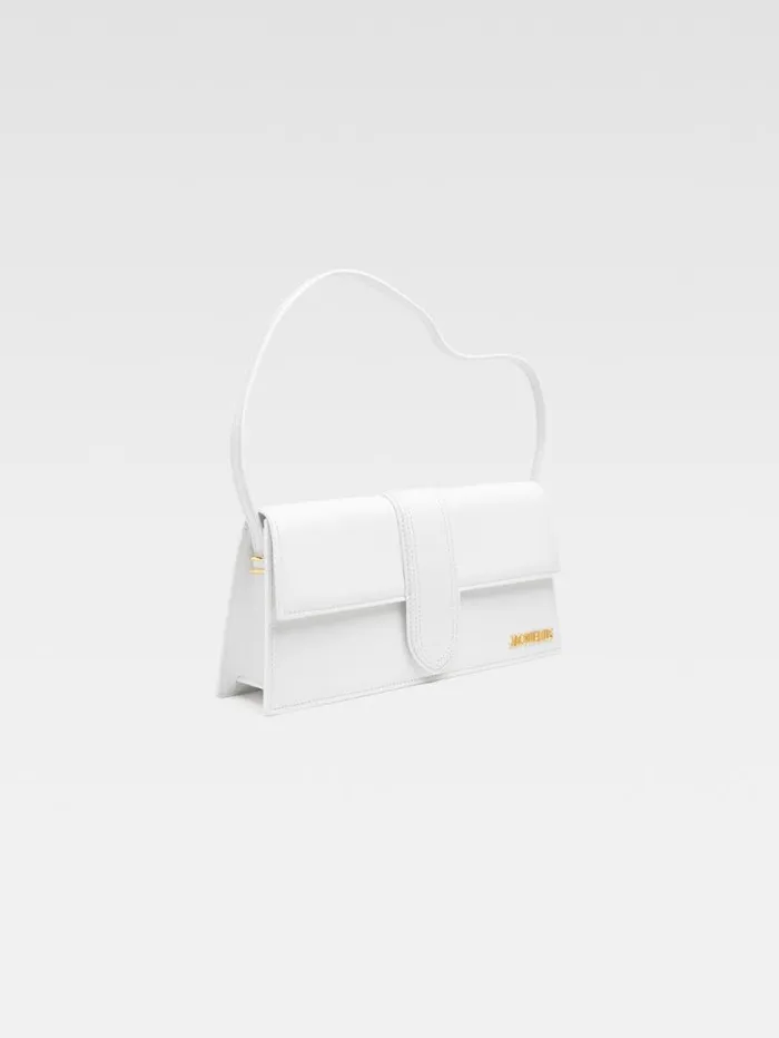 JACQUEMUS The Long Bambino White Women Shoulder Bags JACQUEMUS The Long Bambino White Women Shoulder Bags