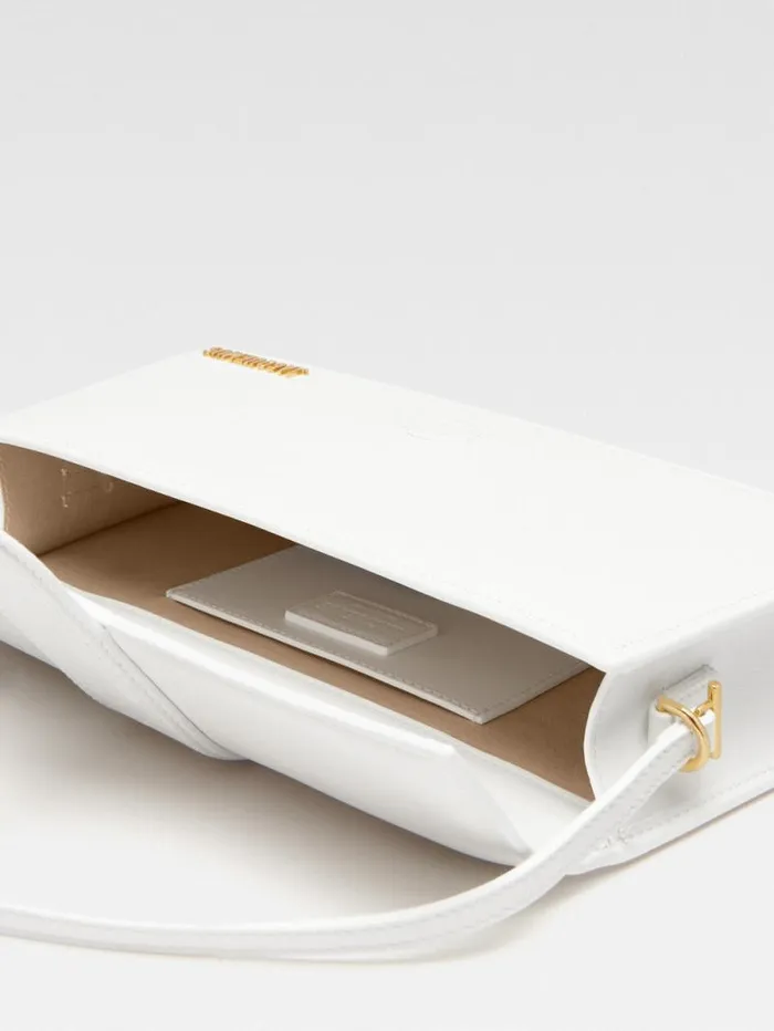 JACQUEMUS The Long Bambino White Women Shoulder Bags JACQUEMUS The Long Bambino White Women Shoulder Bags