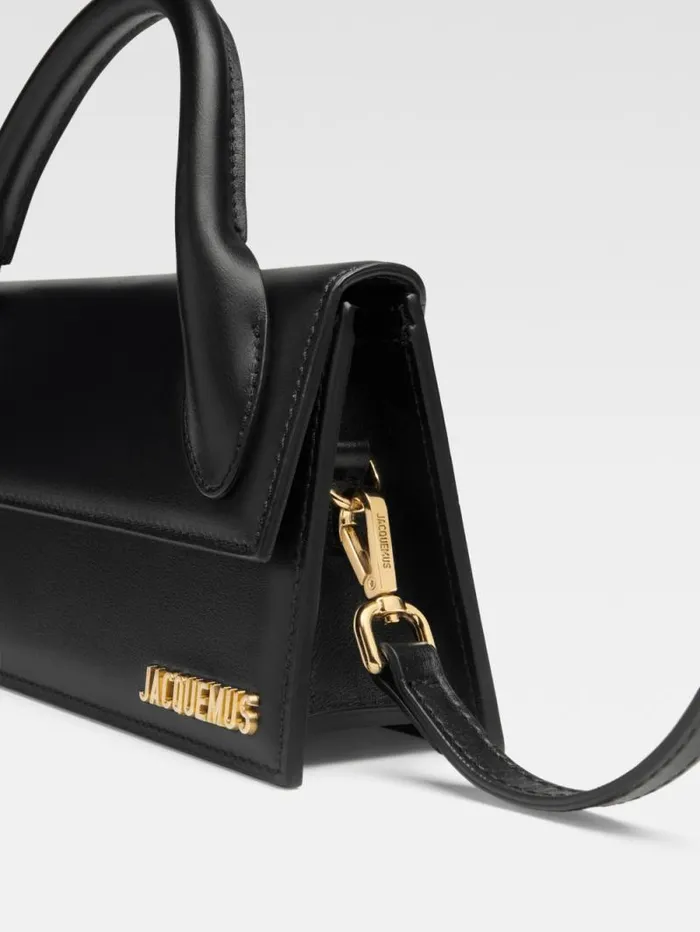 JACQUEMUS The Long Chiquito Black Women Crossbody and Handbags JACQUEMUS The Long Chiquito Black Women Crossbody and Handbags