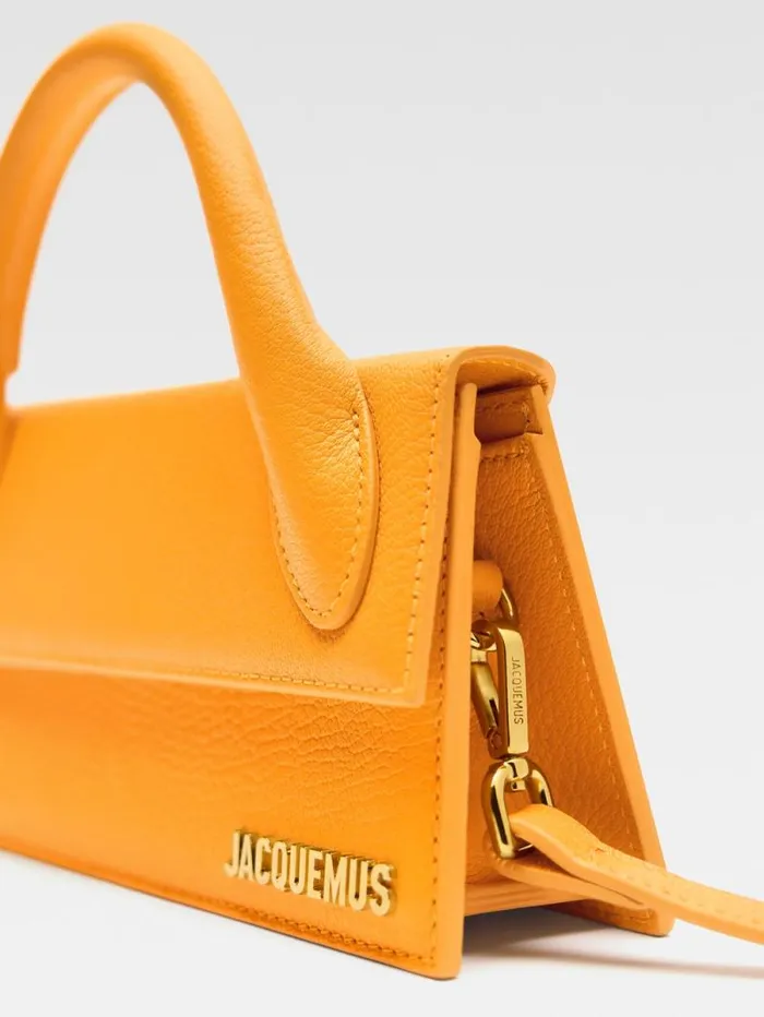 JACQUEMUS The Long Chiquito Dark Orange Women Crossbody and Handbags JACQUEMUS The Long Chiquito Dark Orange Women Crossbody and Handbags