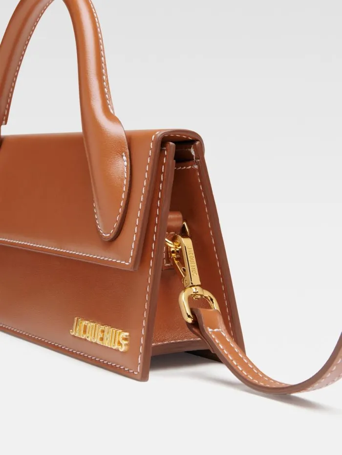 JACQUEMUS The Long Chiquito Light Brown Women Crossbody and Handbags JACQUEMUS The Long Chiquito Light Brown Women Crossbody and Handbags