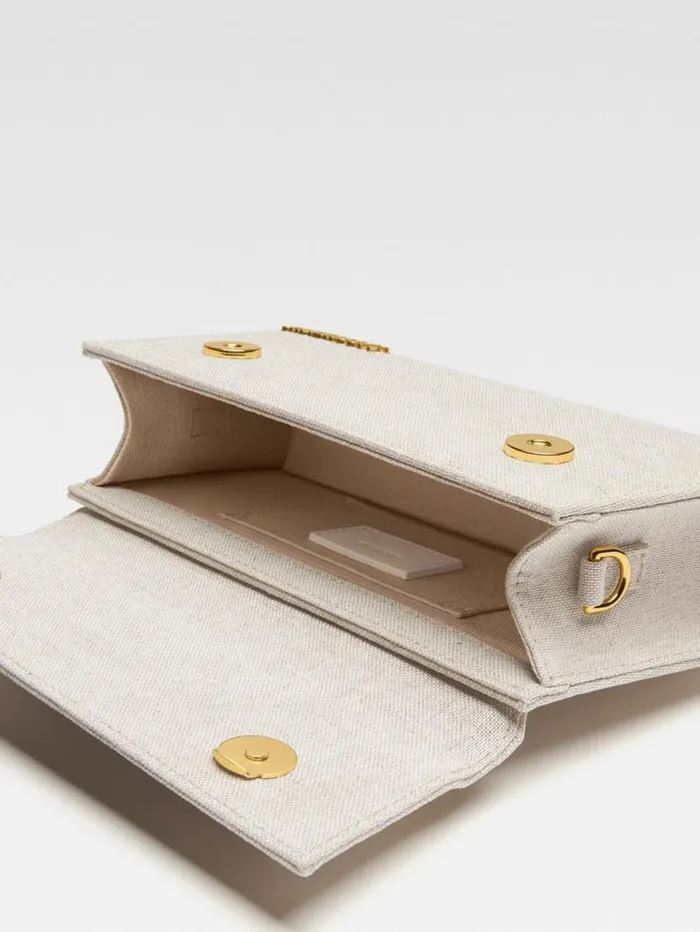 JACQUEMUS The Long Chiquito Light Greige Women Crossbody and Handbags JACQUEMUS The Long Chiquito Light Greige Women Crossbody and Handbags